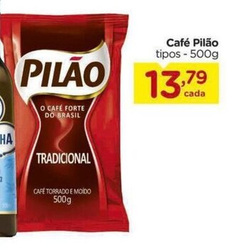 Carrefour Café Pilão tipos - 500g oferta