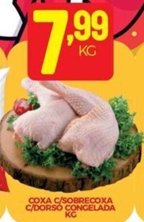 Fort Atacadista COXA C/SOBRECOXA C/DORSO CONGELADA KG oferta