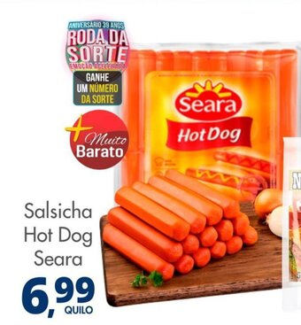 Delta Supermercados Salsicha Hot Dog Seara oferta