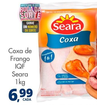 Delta Supermercados Coxa de Frango IQF Seara 1kg oferta