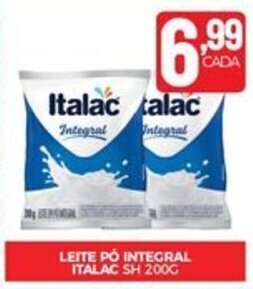 Fort Atacadista LEITE PO INTEGRAL ITALAC SH 200G oferta