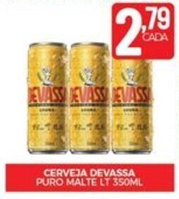 Fort Atacadista CERVEJA DEVASSA PURO MALTE LT 350ML oferta