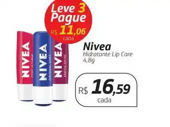 Drogal Nivea Hidratante Lip Care 4.8g oferta