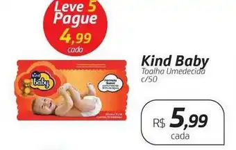 Drogal Kind Baby Toalha Umedecida c/50 oferta
