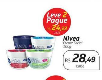 Drogal Nivea Creme Facial 100g oferta