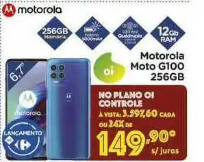 Carrefour Motorola Mot G100 256gb oferta