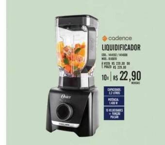 Zema Cadence Liquidificador oferta