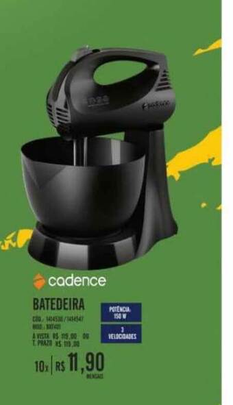 Zema Cadence Batedeira oferta