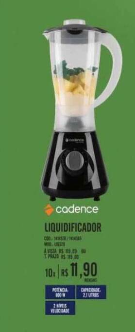 Liquidificador Cadence
