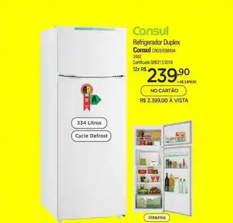 Zenir Conusl Refrigerador Duplex oferta