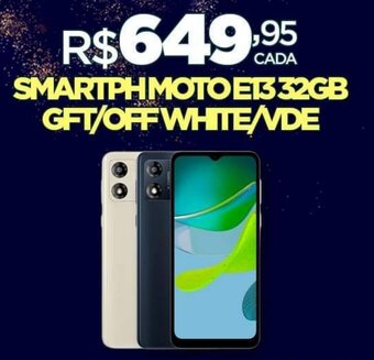 DB Supermercados SMARTPHMOTO ET332GB GFT/OFF WHITE/VDE oferta