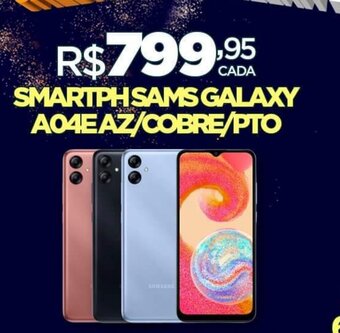 DB Supermercados SMARTPH SAMS GALAXY A04EAZ/COBRE/PTO oferta