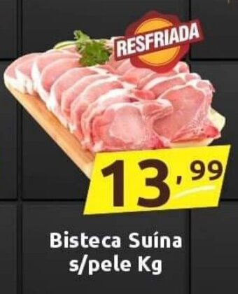Dubom Supermercados Bisteca Suína s/pele Kg oferta