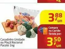 Tenda Atacado Casadinho unidade ou maçãs nacional oferta