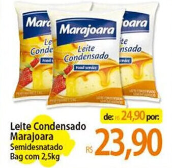 Atacadão Leite Condensado Marajoara Semidesnatado Bag com 2,5kg oferta