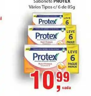 Supermercados Mundial Sabonete Protex Vários Tipos c/6 de 85g oferta