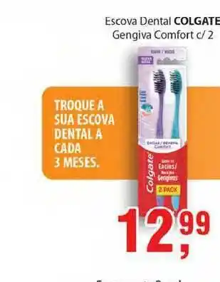 Supermercados Mundial Escova Dental Colgate Gengiva Comofrt c/2 oferta