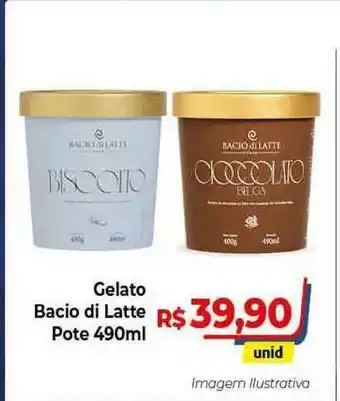 Gelato Bacio Di Latte 490ml