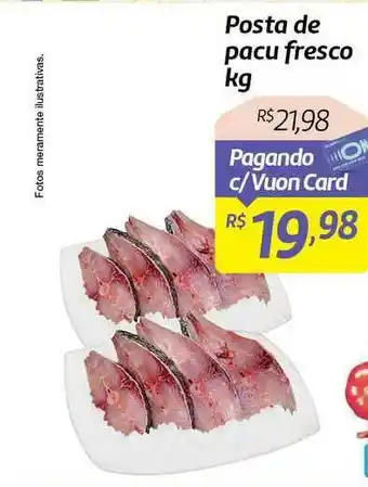 Posta De Pacu Fresco 1kg