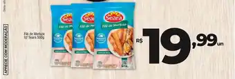 Brasão Supermercados Filé De Merluza Iqf Seara 500g oferta