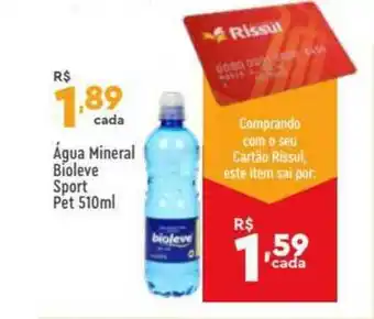 água Mineral Bioleve Sport pet 510ml
