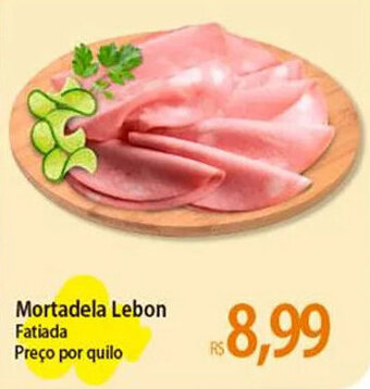 Mortadela Lebon Fatiada Preço por quilo