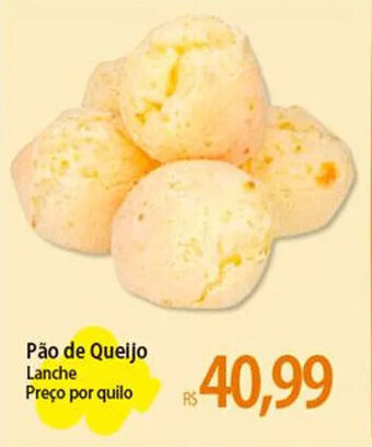 Atacadão Pão de Queijo Lanche Preço por quilo oferta
