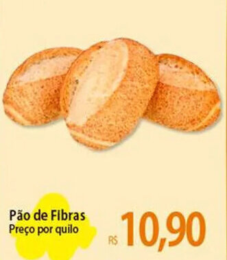 Atacadão Pão de Fibras Preço por quilo oferta