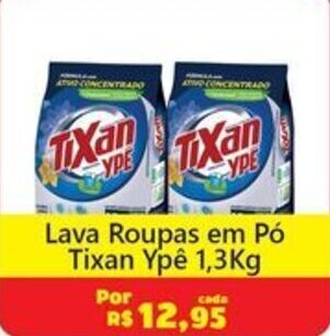 Royal Supermercados Lava Roupas em Pó Tixan Ypê 1,3Kg oferta