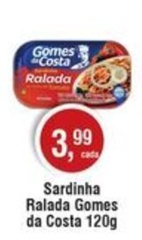 Royal Supermercados Sardinha Ralada Gomes da Costa 120g oferta