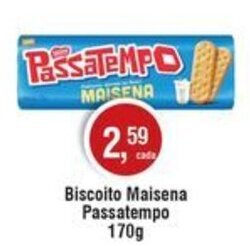 Royal Supermercados Biscoito Maisena Passatempo 170g oferta