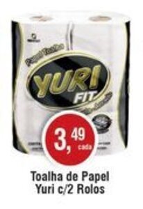 Toalha de Papel Yuri c/2 Rolos