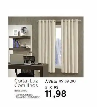 Grupo Formosa Corta-luz Com Ilhós Bella Janela oferta