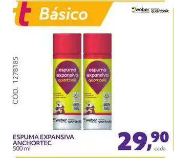 Espuma Expansiva Anchortec 500ml