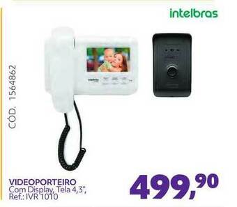 Telhanorte Videoporteiro Intelbras oferta