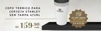 Empório Bahamas Copo Térmico Para Cerveja Stanley Sem Tampa 473ml oferta