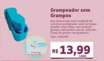 Grampeador Sem Grampos