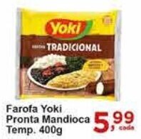 Rossi Supermercado Farofa Yoki Pronta Mandioca Temp. 400g oferta