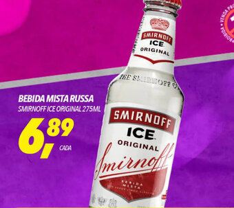 Frangolândia BEBIDA MISTA RUSSA SMIRNOFF ICE ORIGINAL 275ML oferta
