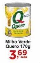 Rossi Supermercado Milho Verde Quero 170g oferta