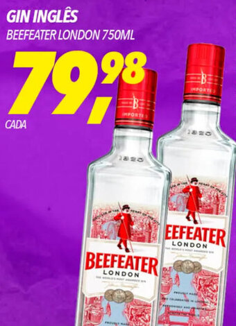 Frangolândia GIN INGLÊS BEEFEATER LONDON 750ML oferta