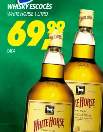 WHISKY ESCOCÊS WHITE HORSE 1 LITRO