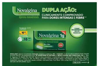 Novalgina 1g Com 10 Comprimidos