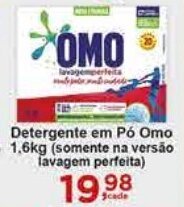 Rossi Supermercado Detergente em Pó Omo 1,6kg oferta