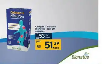 Colaen Ii Hialurox Bionatus Com 30 Cápsulas