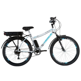 Bicicleta elétrica aro 26 com 6 marchas track bikes