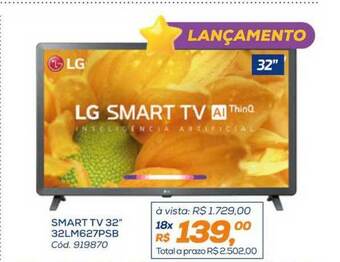 Lojas Colombo Smart Tv 32 oferta