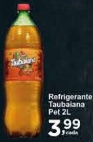 Rossi Supermercado Refrigerante Taubaiana Pet 2L oferta