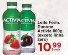 Rossi Supermercado Leite Ferm. Danone Activia 800g oferta