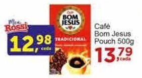 Rossi Supermercado Cafe Bom Jesus Pouch 500g oferta